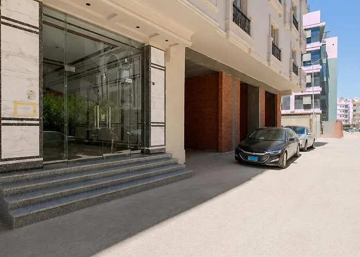 شقة Cityapartment Nahe New Marina, Pool & Balkon الغردقة